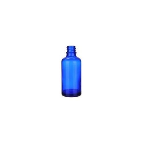 Skleněná lahvička bez uzávěru modrá, 30 ml