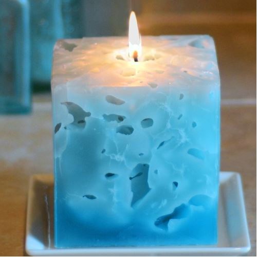 Ledová svíčka - Modrá laguna