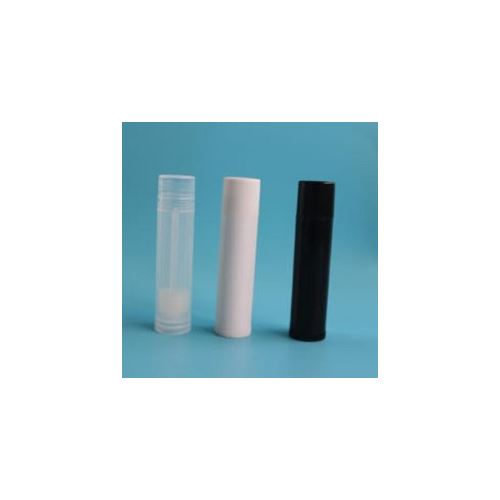 Plastová tuba pro rtěnku nebo balzám na rty černá, 4,5 ml