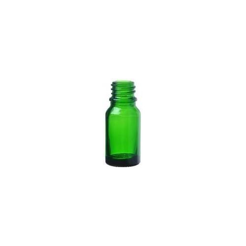 Skleněná lahvička bez uzávěru zelená, 10 ml