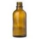 Skleněná lahvička bez uzávěru hnědá, 50 ml, 1 ks
