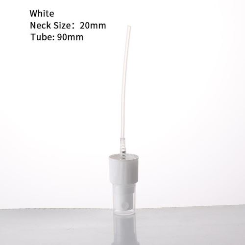 Plastový mechanický rozprašovač bílý, velikosti 20/410