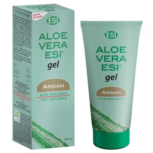 Aloe vera gel s arganovým olejem (bez obsahu parabenů),  200 ml