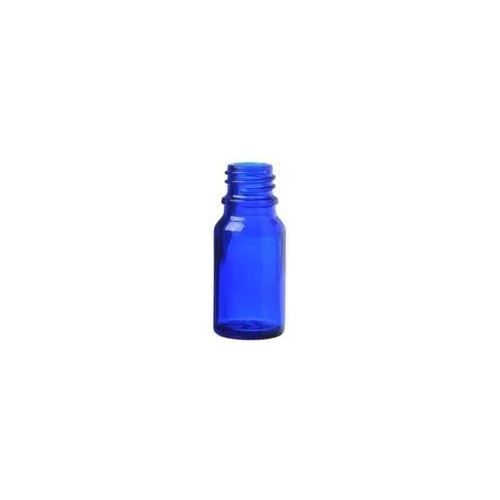 Skleněná lahvička bez uzávěru modrá, 10 ml