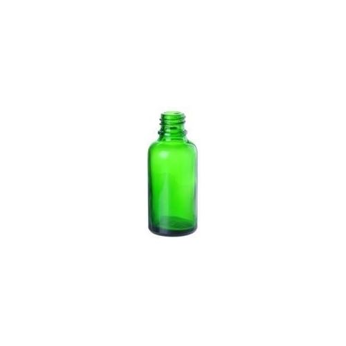 Skleněná lahvička bez uzávěru zelená, 30 ml