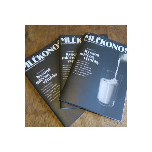 Časopis Mlékonoš -  kysané a mléčné výrobky